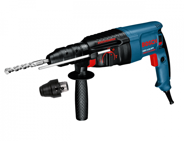 Перфоратор Bosch Blue GBH 2-26 DFR, снимка 3 - Кабелни перфоратори