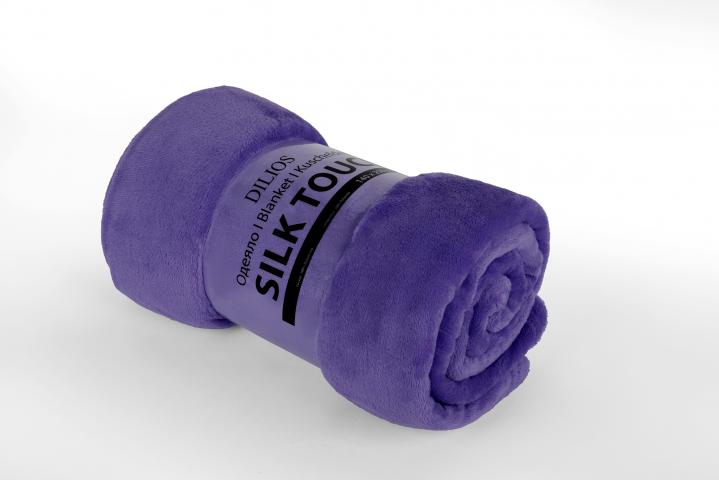 Одеяло Silk touch 140x200 см микс, снимка 2 - Одеяла