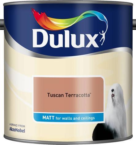 Интериорна боя DuluxMat 2.5 л, тоскана - Цветни бои