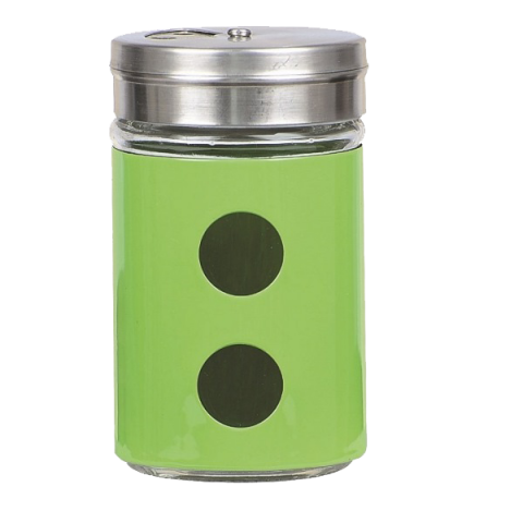 Солница 5x8 см, зелен - Съдове за подправки