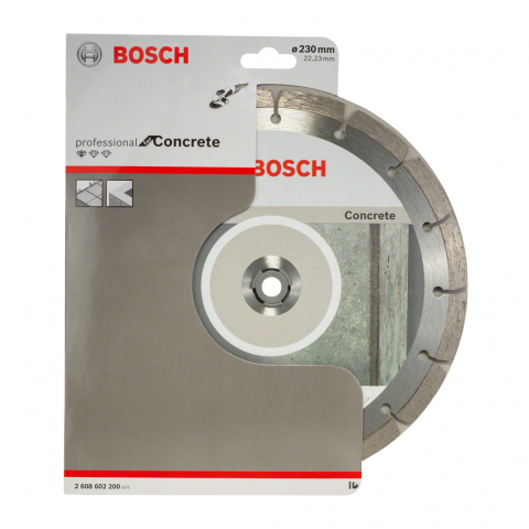 Диамантен диск Bosch Concrete 230 мм - Диамантени дискове