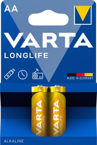 Батерии VARTA Longlife AA 2 бр. - Батерии