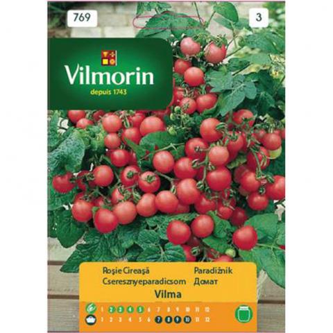 Домат Vilma (чери на клонка) - Вилморин - Семена за плодове и зеленчуци