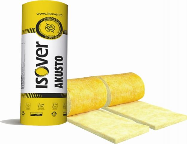 Стъклено-минерална вата Isover Akusto Twin 10/5, 18 м2 - Вата