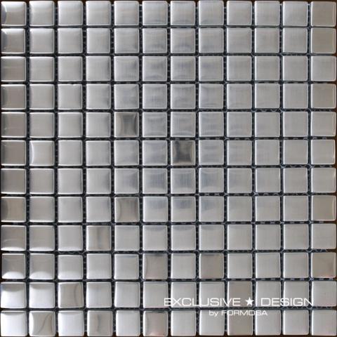Стъклена мозайка 30х30 Сива - Стъклено-каменни