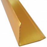 Ъглов профил 20х20мм алуминиев злато полирано