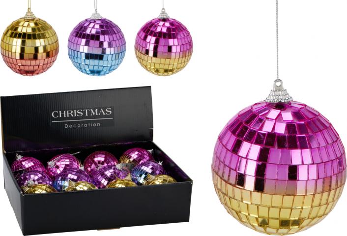 Коледна топка Mirror 3 дизайна - Коледа