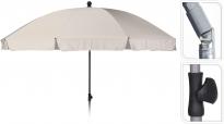 Балконски чадър ф250см, крем