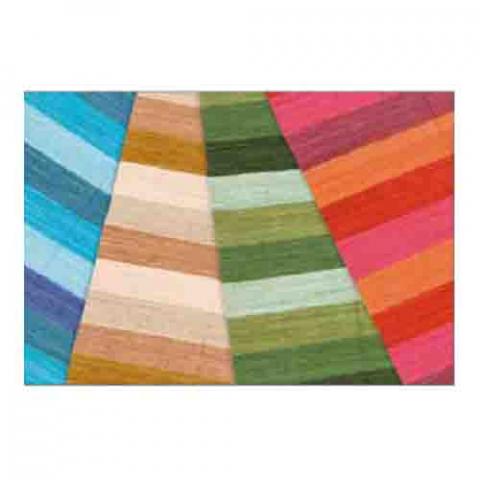 Индийско килимче Larya Salem 60х200 памук ръчнотъкан, снимка 2 - Килими