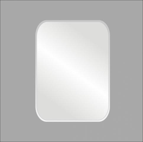 Огледало ''Кристал''50х70 овален ръб - Без осветление