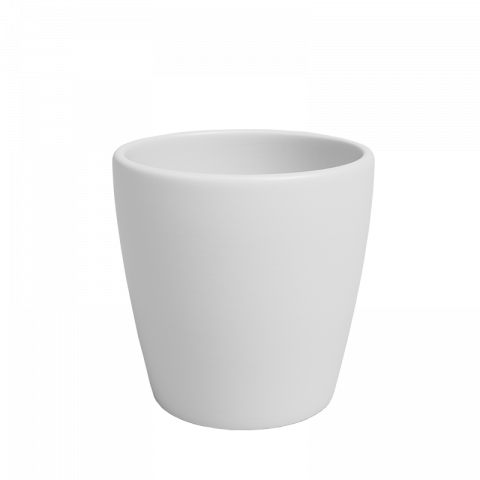 Кашпа за орхидея Thalia ф14 см бяла - Керамични кашпи