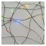 LED коледна верига зелена, 7,5м многоцветна