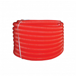 Гофрирана тръба червена