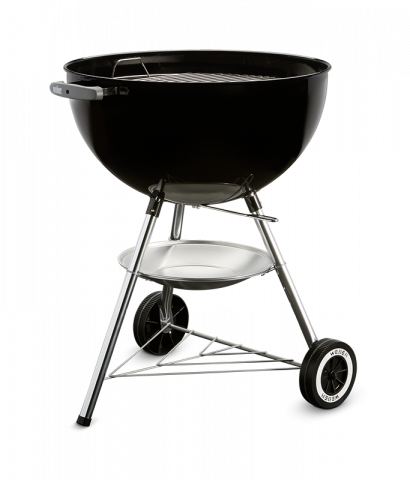 Барбекю на въглища Classic Kettle 47 cm, черено, снимка 2 - Грил-камини и барбекюта