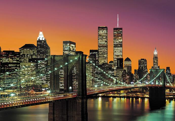 Фототапет New York City 366х254 см - Фототапети