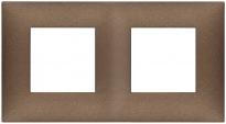 Vimar Рамка двойна мед
