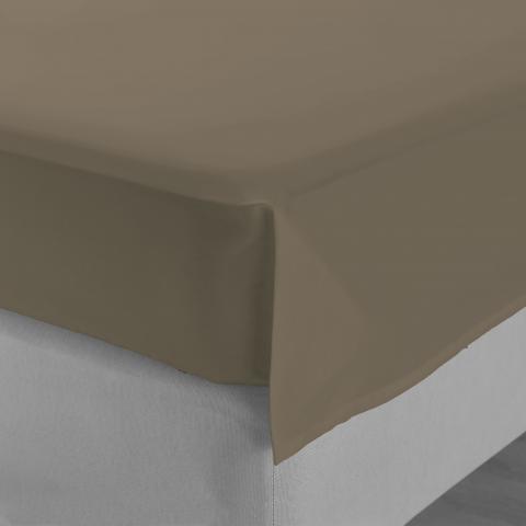 Долен чаршаф единичен 150x220 беж - Калъфки, чаршафи, пликове