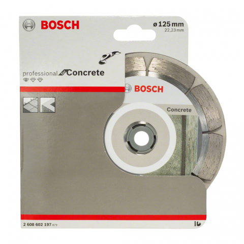 Диамантен диск Bosch Concrete 125 мм - Диамантени дискове