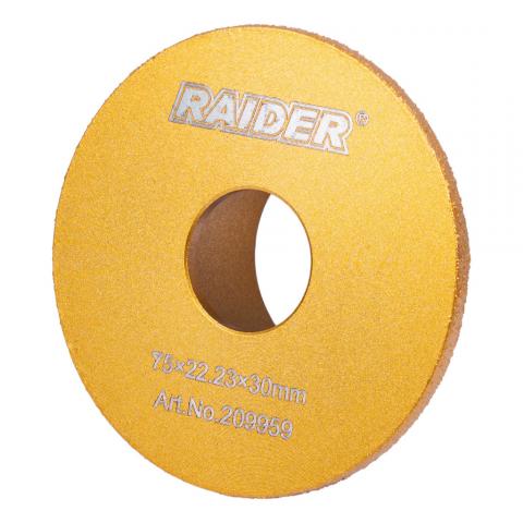 Диамантен диск Raider полукръгло шлайфане 30 мм - Дискове за бормашина и ъглошлайф