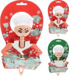 Четка за почистване на чинии 21 см