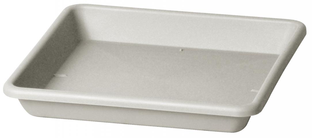 Подложка за саксия Куадро 33х33 см, корда - Пластмасови подложки