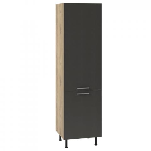 Колонен шкаф за хладилник SKY LOFT 241см - Модулни кухни с онлайн поръчка