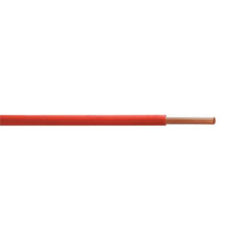 H05V-U  0,50  червено 20m руло - Гъвкави кабели с pvc изолация