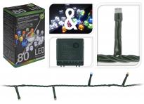Коледни лампички 80LED