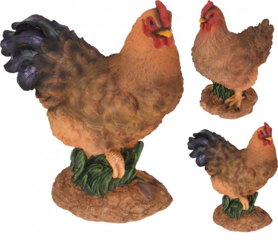 Градинска фигура кокошка или петел - Фигури
