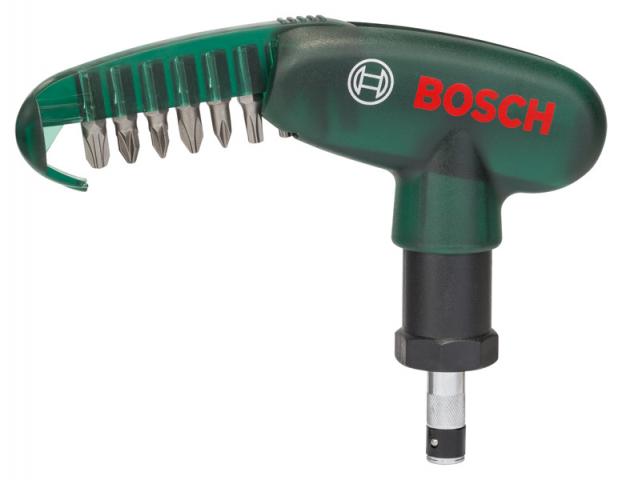 Отвертка Bosch Pocket 10 части, снимка 3 - Комплекти отвертки