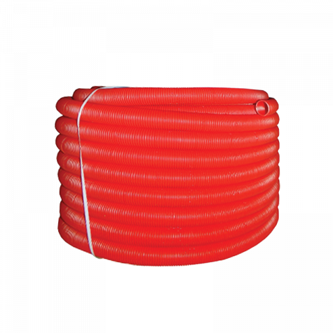 Гофрирана тръба червена - Изолации