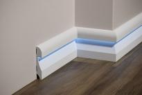 Подов перваз за LED осветление Decolux ASL-002, 2 м.