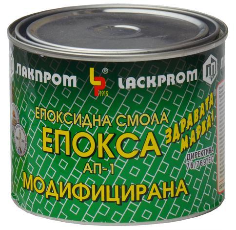 Епокса АП-1 смола 0.5 кг - Двукомпонентни лепила