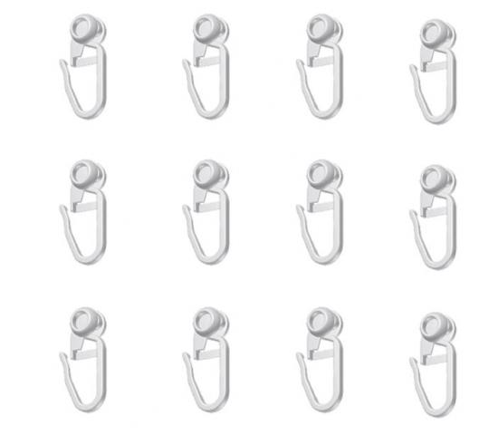 Пластмасови куки 100 броя бели - Аксесоари