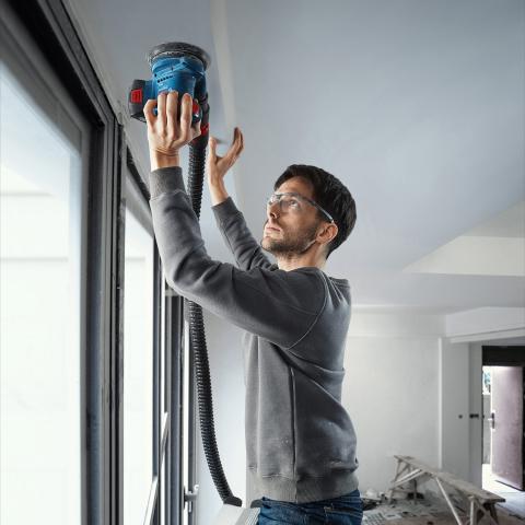 Акумулаторен ексцентършлайф Bosch Blue GEX 185 Solo, снимка 6 - Ексцентършлайфи