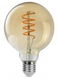 LED крушка филамент E27 G95 4W 350Lm 2200K