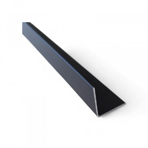 Алуминиев Г-образен профил 1,5х,1,5х270 см черен мат - Профили