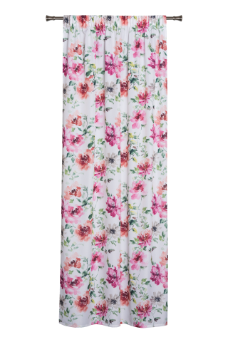 Готово перде Azalea 140x260 см розово, снимка 2 - Готови пердета