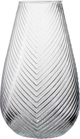 Стъклена ваза ф15 см, H30 см - Стъклени вази