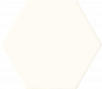 Фаянс Burano 12.5x11 Hex White