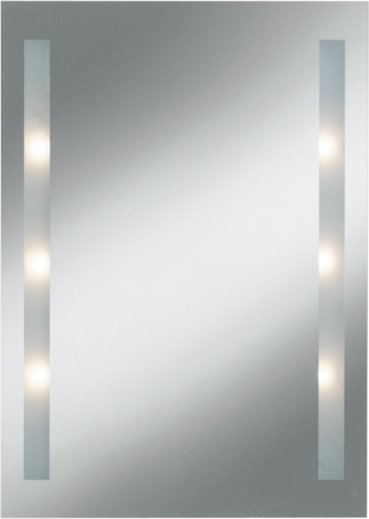 Огледало с вградено осветление - С осветление