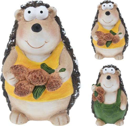 Градинска фигура таралеж 15 см 2 дизайна - Фигури