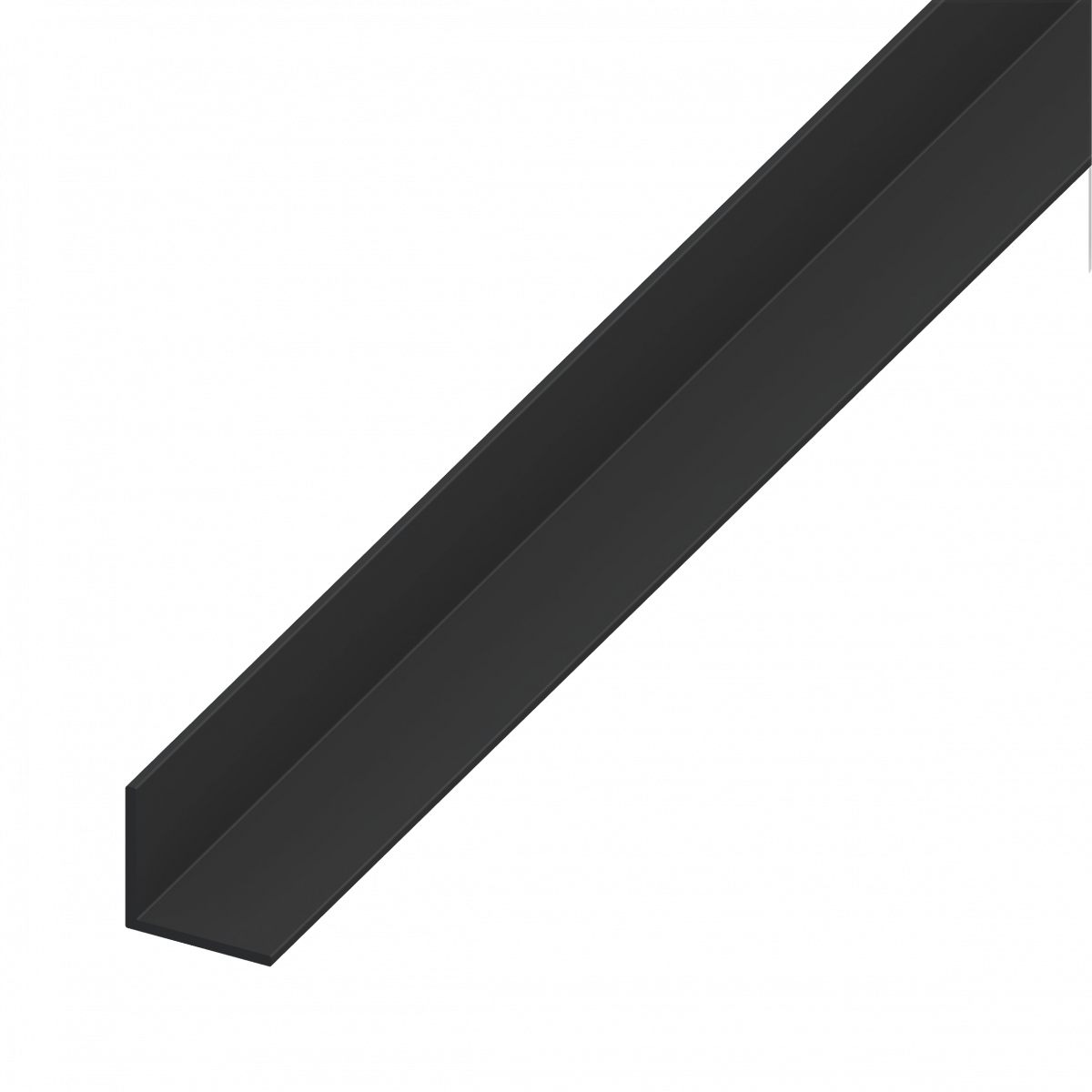 Ъглов профил PVC 20х20 мм 2 м черен 01849776 на топ цена — Home Max ...