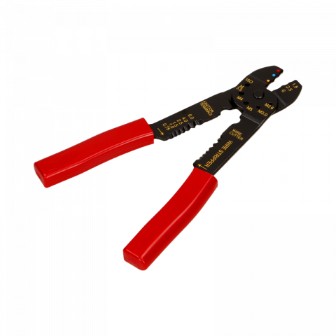 Комплект клещи и кабелни накарайници Orno, снимка 3 - Кабелни накрайници