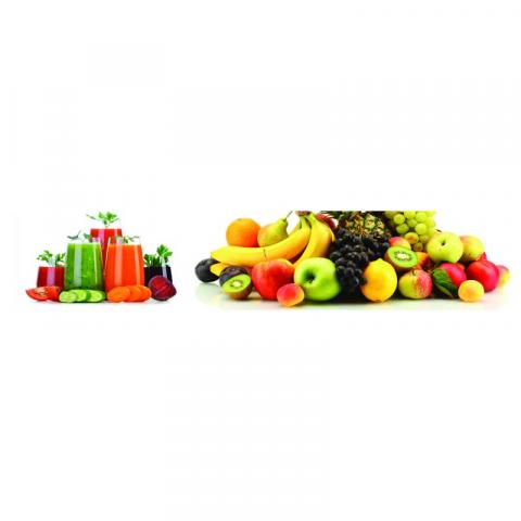 Принт гръб с плод и зеленчук , код 08 - Принт гърбове за кухня