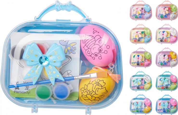 Комплект за оцветяване в чантичка - Великденска украса