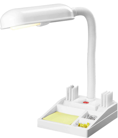 Настолна лампа 58128 бяла - Лампи за бюро