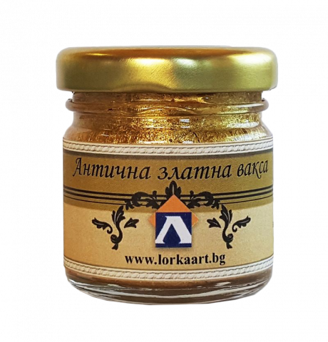 Антична златна вакса Лорка - Ефектни бои за стени