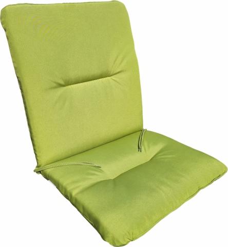 Градинска възглавница 90х44х6 см зелено - Текстилен