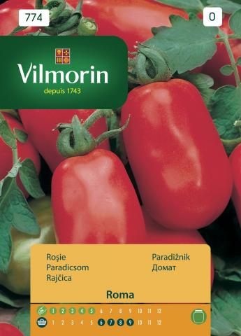 Домат Roma - Вилморин - Семена за плодове и зеленчуци